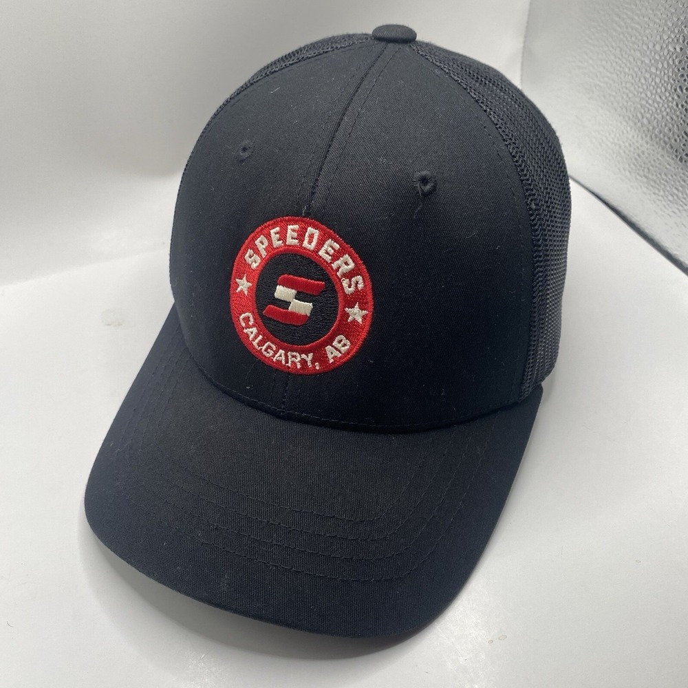 Calgary Stampeders Youth Hat CFL SnapBack Adjustable Black Canadian Cleaned
